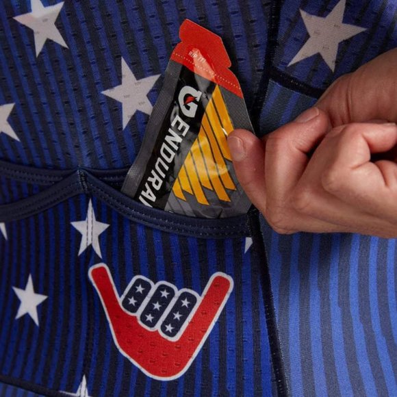 Zoot LTD Tri Aero FZ Racesuit — Stars & Stripes (Hard To Find) — Women's XL - Picture 6 of 12